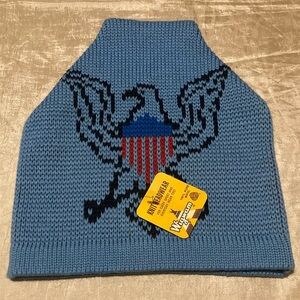 Wigwam Ski Cap Beanie Bird 100% Wool Knitted